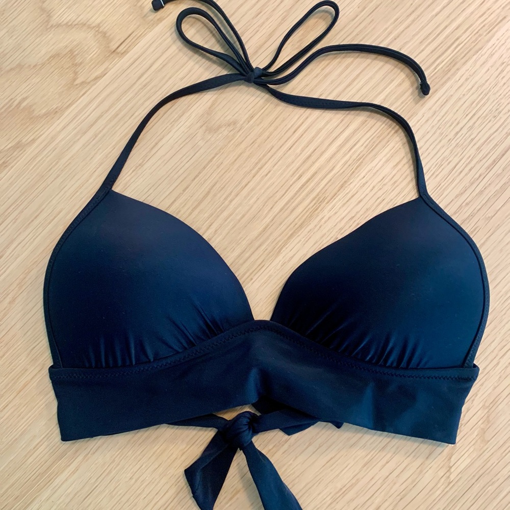Aerie Classic Black Bikini Top